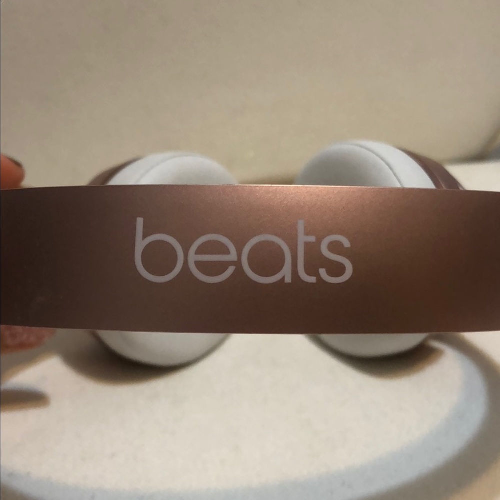Rose gold beats by Dre